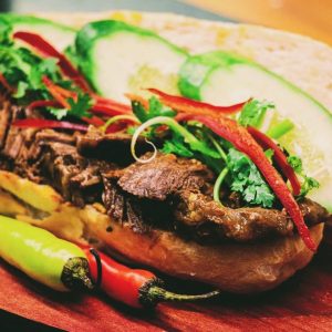 Beef simmered in spices & coconut